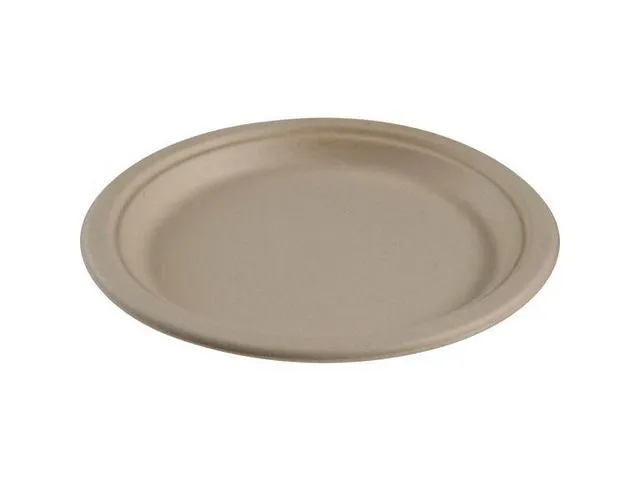 Alternativ bild 0 för ABENA Tallrik Miljö Bagasse 23 cm