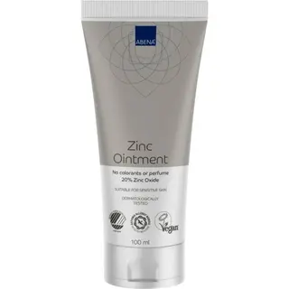 Produktfoto för ABENA Zinksalva Utan Färgämnen och Parfym 20 % Zink 100 ml