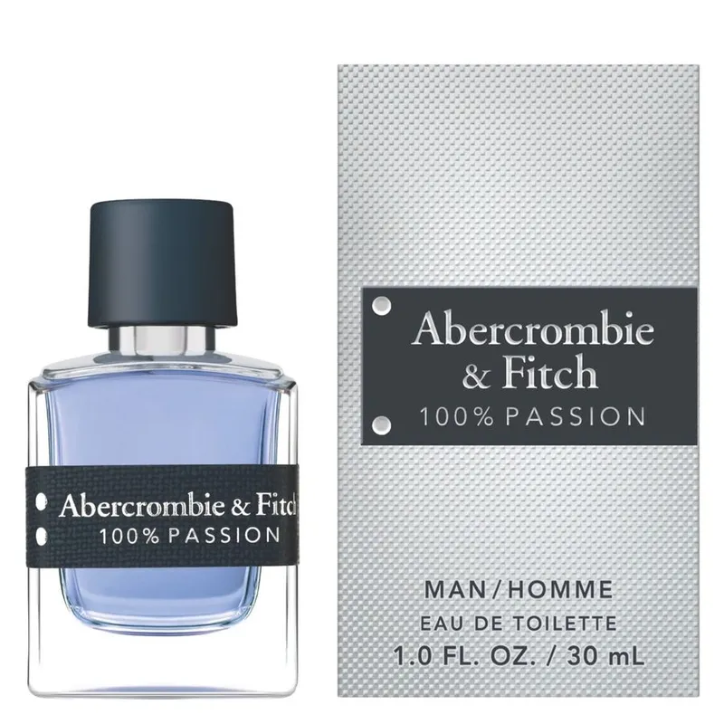 Bild 2 för Abercrombie & Fitch 100% Passion Men Eau de toilette - 30 ml