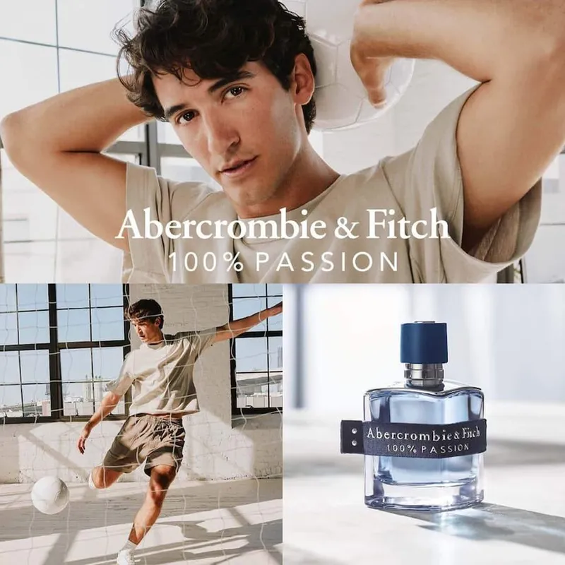 Bild 10 för Abercrombie & Fitch 100% Passion Men Eau de toilette - 50 ml