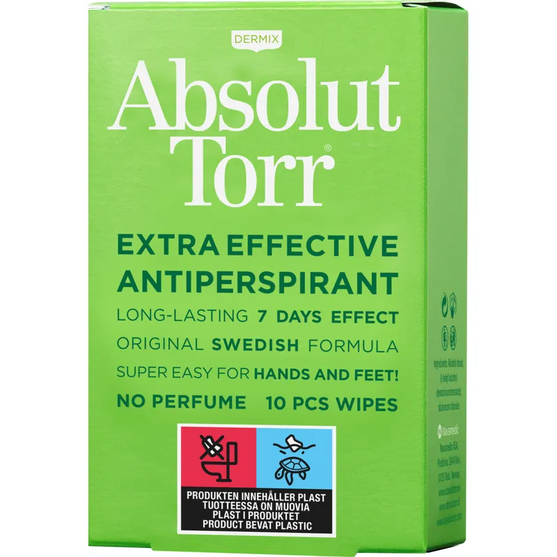 Bild 2 för Absolut Torr Wipes 10 st
