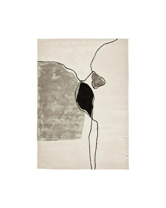 Bild 1 för Abstract matta ivory