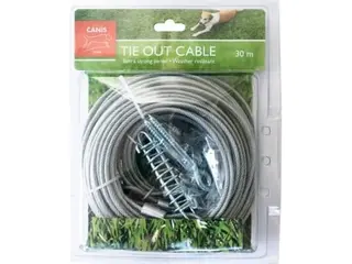 Produktfoto för AC - Tie Out Cabel 30 m - (T700901) /Dogs /3000