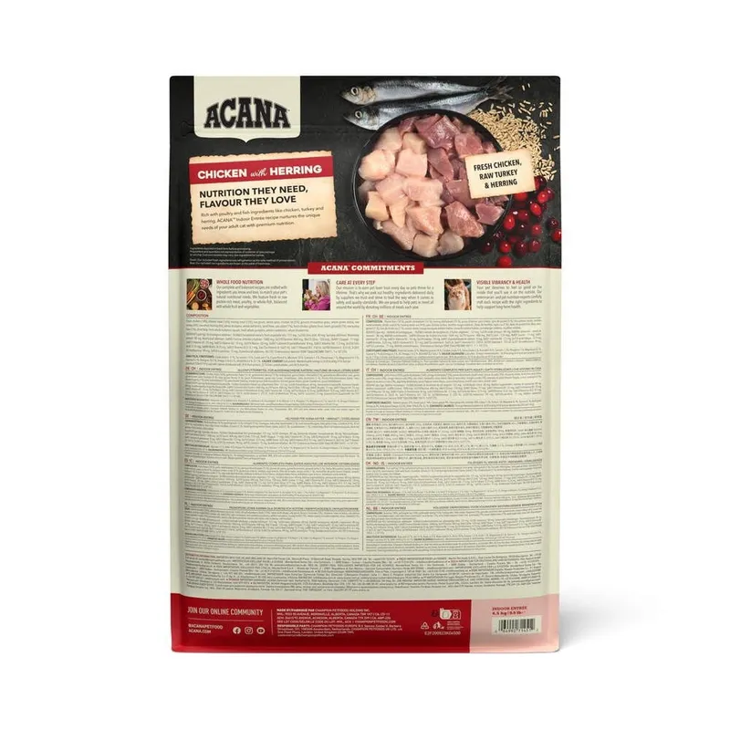 Bild 2 för Acana Cat Indoor Entrée (4,5 kg)