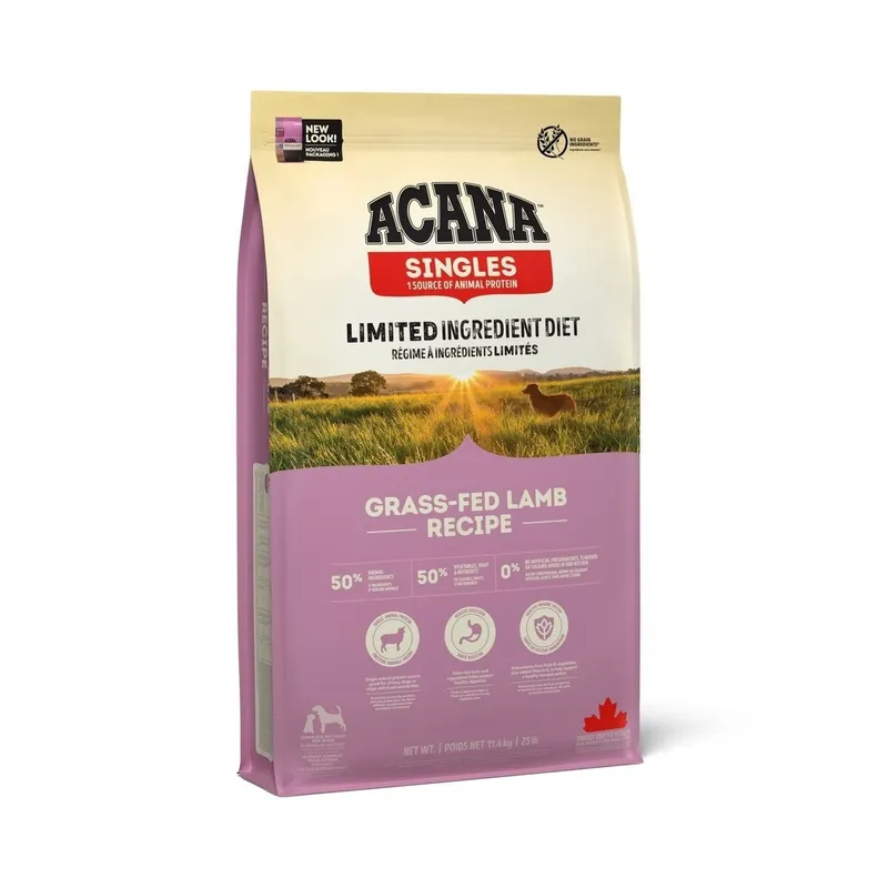 Bild 1 för Acana Dog Singles Grass-Fed Lamb (17 kg)