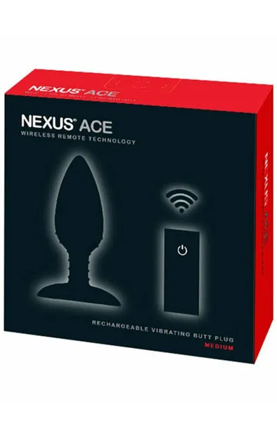 Bild 2 för Ace Medium Remote Control Vibrating Butt Plug Analplugg med vibrator