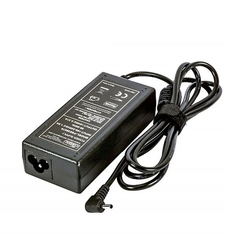 Alternativ bild 0 för ACER AC-adapter 45W, 19V, 2,37A, 1,1X3,0X7,7