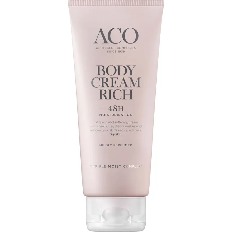 Bild 1 för ACO Body Body Cream Rich Parfymerad Hudkräm 200 ml