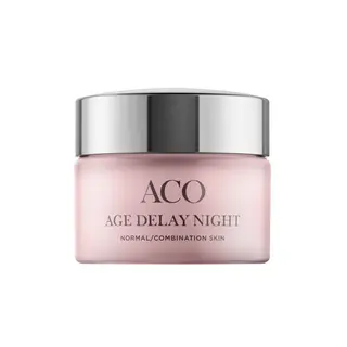 Produktfoto för ACO Face Age Delay Night Cream Normal Skin Parfymerad Anti-age Nattkräm 50 ml