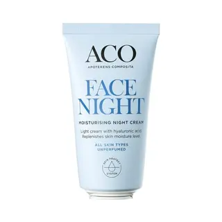 Produktfoto för ACO Face Moisturising Night Cream 50ml