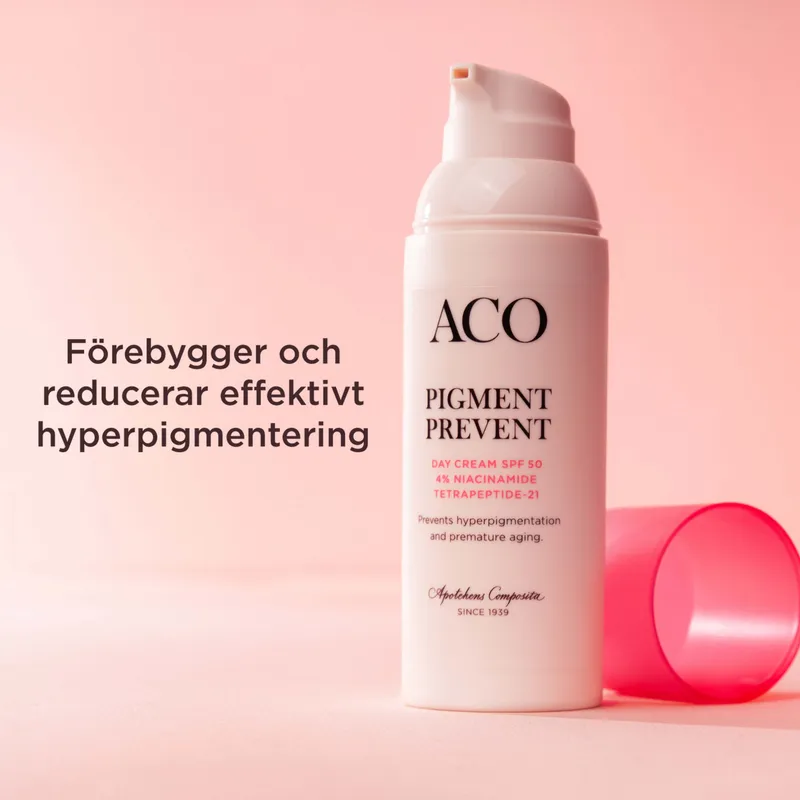 Bild 2 för ACO Face Pigment Prevent SPF50 Day Cream Parfymerad 50 ml