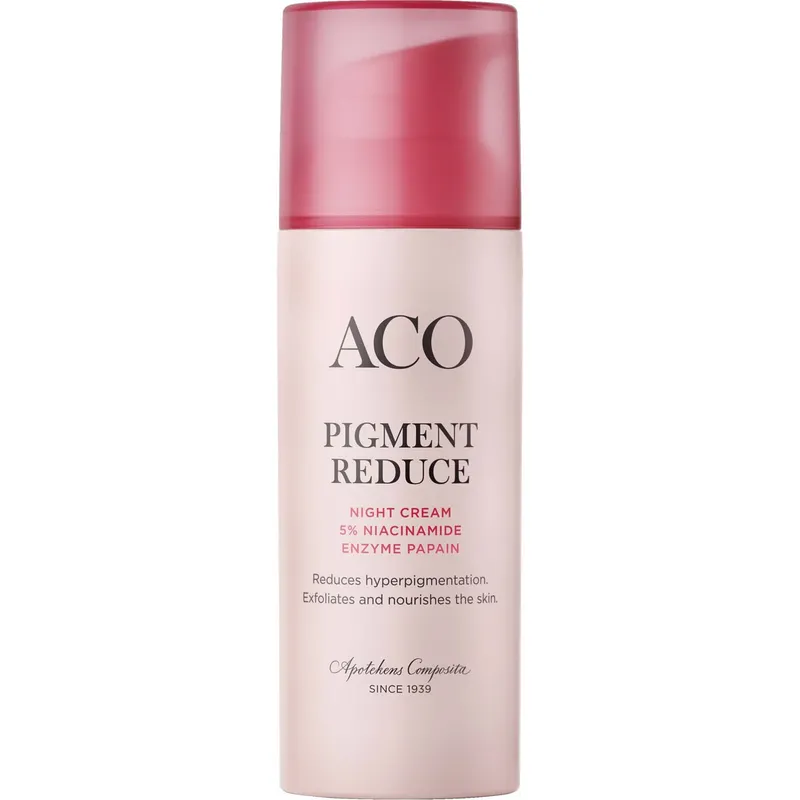 Bild 1 för ACO Face Pigment Reduce Night Cream Parfymerd 50 ml