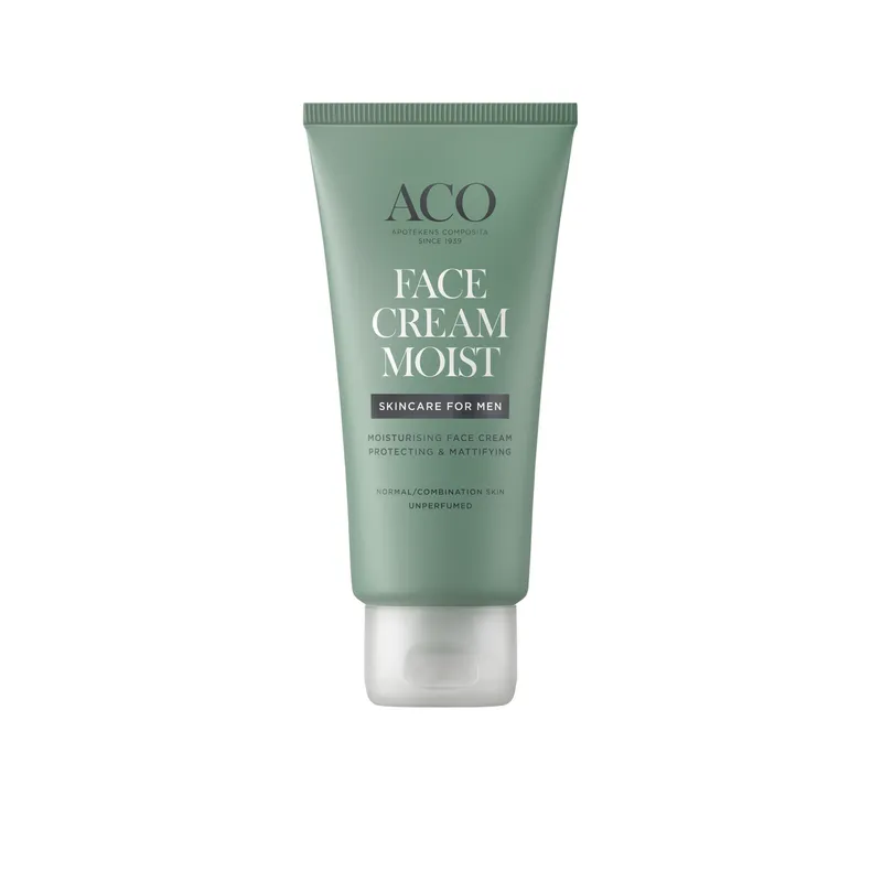 Bild 2 för ACO For Men Face Cream Moist Parfymfri Ansiktskräm Man 60 ml