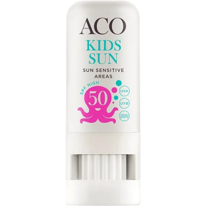 Bild 2 för ACO Kids Sun Stick SPF50 Parfymfri Solstick Barn 8 g
