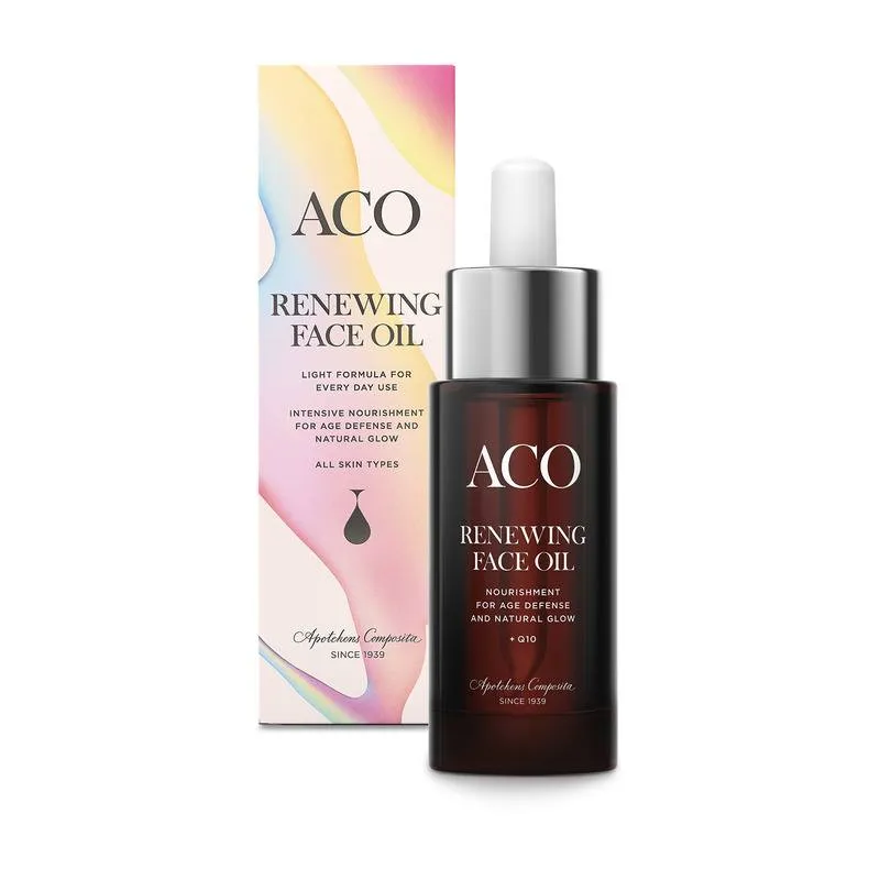 Bild 1 för ACO Renewing Face Oil Parfymerad Ansiktsolja 30 ml