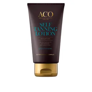 Produktfoto för ACO Selftanning Lotion Parfymerad Brun Utan Sol 150 ml