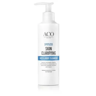 Produktfoto för ACO Spotless Skin Clarifying Face & Body Cleanser 200 ml