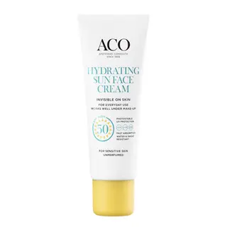 Produktfoto för ACO Sun Hydrating Sun Face Cream Återfuktande Solkräm SPF50 40 ml