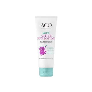 Produktfoto för ACO Sun Kids Lotion SPF 50+ Parfymfri Solskydd Barn 250 ml