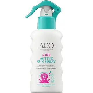 Produktfoto för ACO Sun Kids Pump Spray SPF 50+ Parfymfri Solskydd barn 175 ml