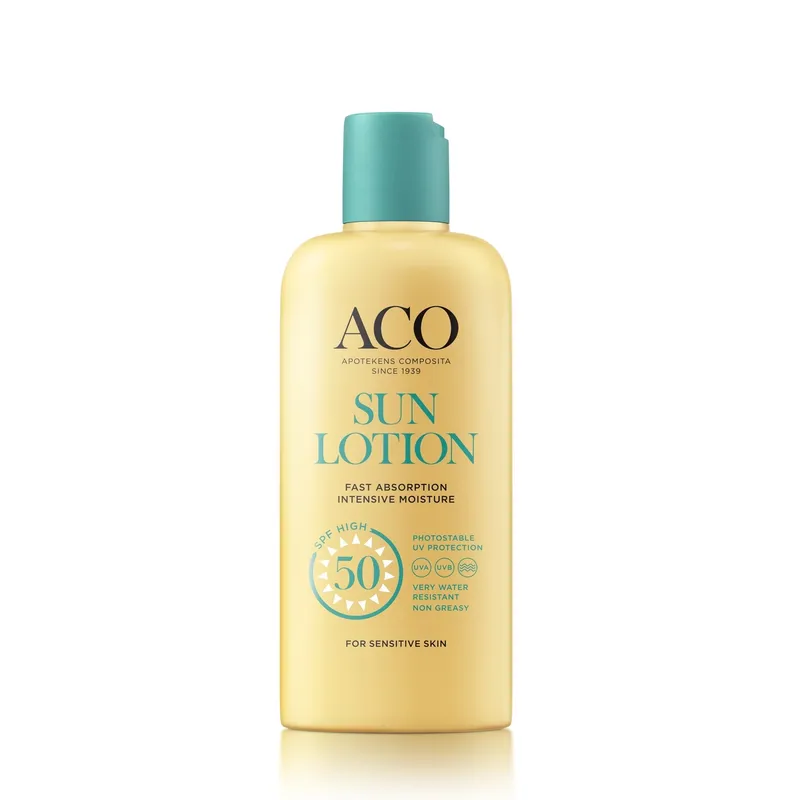 Bild 2 för ACO Sun Lotion SPF50 Oparfymerad 200 ml