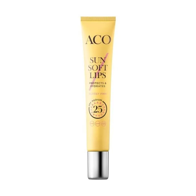 Bild 1 för ACO Sun Soft Lips SPF25 Parfymfri Solskydd Läppar 12 ml