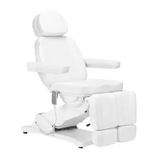 Produktfoto för Activeshop Elektrisk kosmetikstol SILLON CLASSIC 2 motorer pedi vit