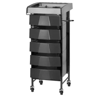 Produktfoto för Activeshop Gabbiano frisörbiträde 008 svart