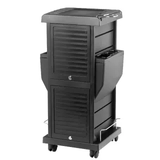 Produktfoto för Activeshop Gabbiano frisörbiträde 100C svart