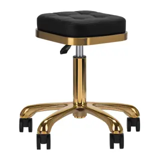 Produktfoto för Activeshop Kosmetikpall M-1645 guld svart