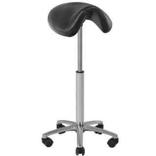 Produktfoto för Activeshop Kosmetisk barberarstol 001B svart hög