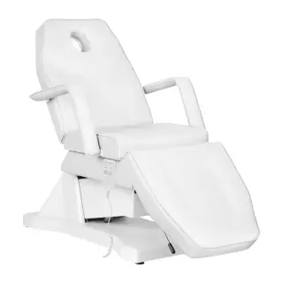 Produktfoto för Activeshop Sillon elektrisk kosmetikstol Soft 1 siln. vit