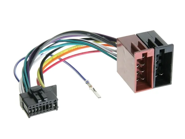 Alternativ bild 0 för ACV 453023, Radio adapter cable, Pioneer ISO 16-pin, Svart, Röd