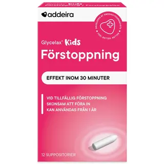 Produktfoto för Addeira Glycelax Kids förstoppning 12 st suppositorium