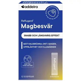 Produktfoto för Addeira Reflugard vid magbesvär 12 dospåsar 12 st