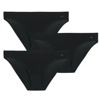 Produktfoto för adidas 3P Active Light Flex Bikini Brief Svart Small Dam