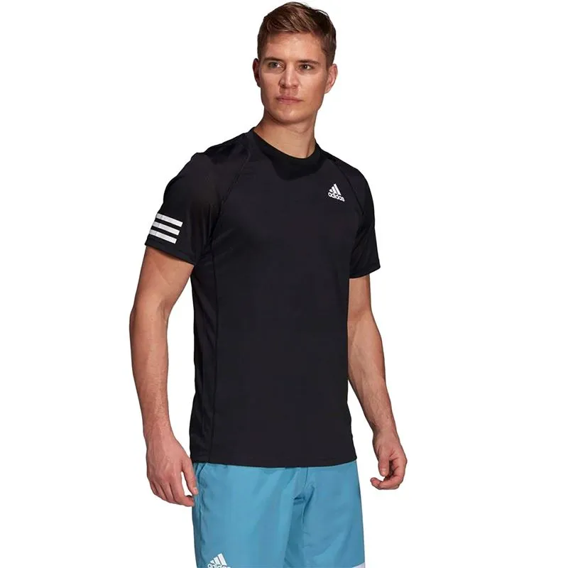 Bild 1 för Adidas Club 3-Stripes T-Shirt Svart
