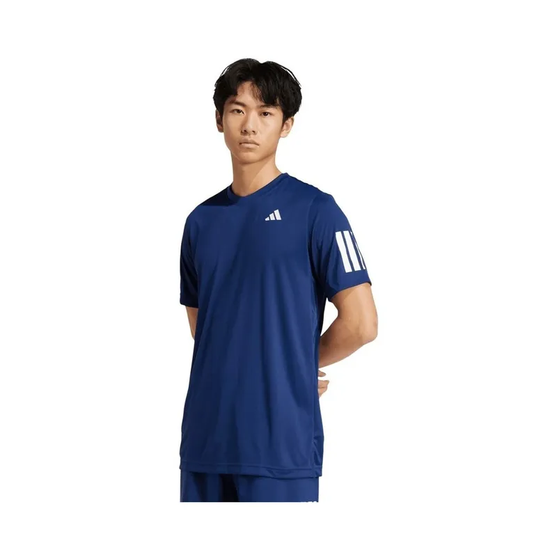 Bild 3 för Adidas Club Climacool 3-Stripes T-shirt Dark Blue