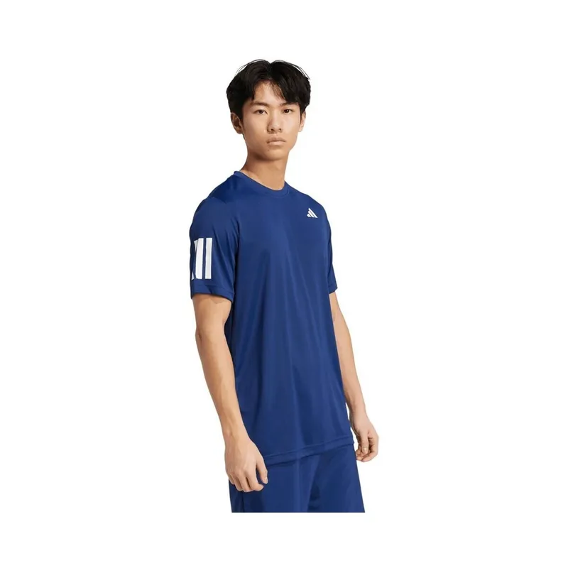 Bild 5 för Adidas Club Climacool 3-Stripes T-shirt Dark Blue