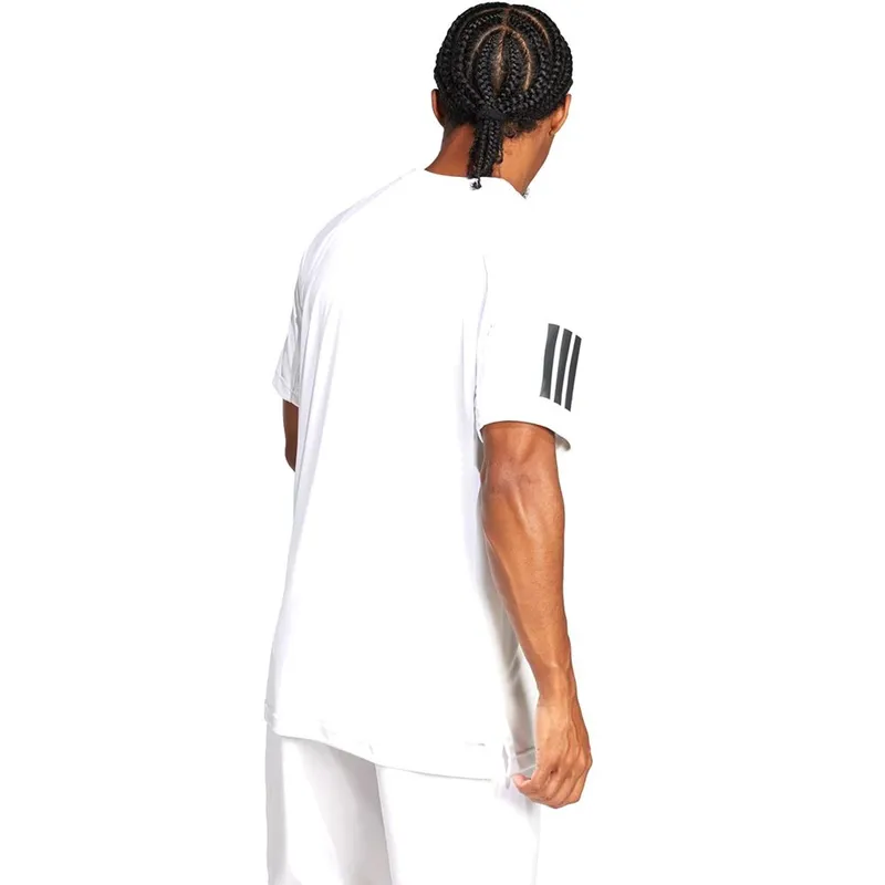 Bild 2 för Adidas Club Climacool 3-Stripes T-shirt White