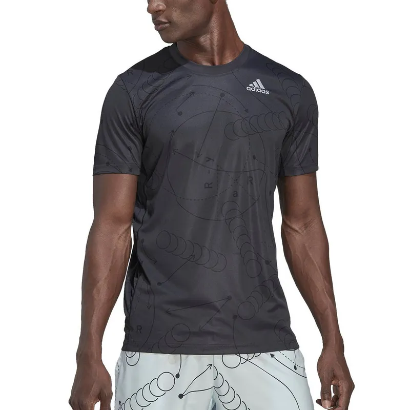 Alternativ bild 0 för Adidas Club Graphic T-shirt Grey