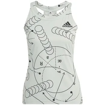 Bild 1 för ADIDAS Club Graphic Tank Green (Storlek: S)