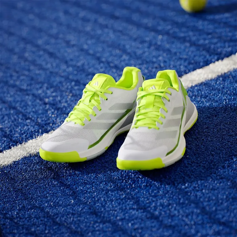 Bild 2 för Adidas CrazyQuick LS Padel Women Lucid Lemon/Silver Metallic