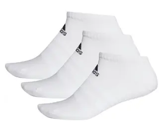 Produktfoto för Adidas Cush Low-Cut Tennisstrumpor 3-pack Vit
