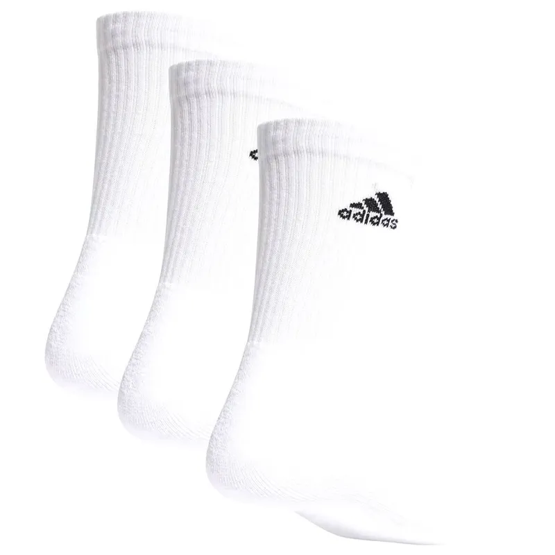 Bild 2 för Adidas Cushioned Crew Socks 3-Pack White