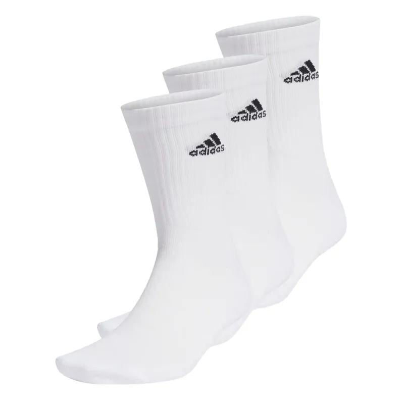 Alternativ bild 0 för Adidas Cushioned Crew Socks 3-Pack White