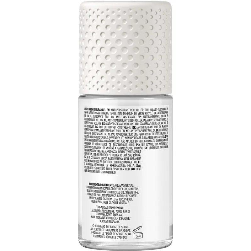 Bild 2 för Adidas Fresh Endurance 72H Anti-Perspirant Deo Roll-on 50 ml