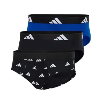 Produktfoto för adidas Kalsonger 3P Active Flex Cotton Brief Svart/Blå bomull Medium Herr