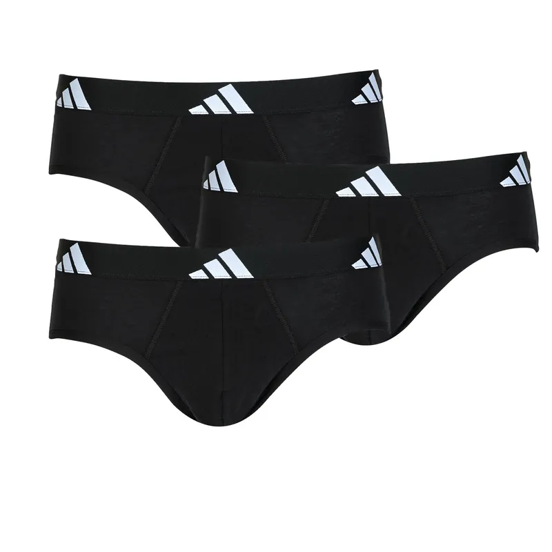 Bild 2 för adidas Kalsonger 3P Active Flex Cotton Brief Svart bomull XX-Large Herr