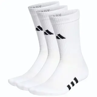 Produktfoto för Adidas Performance Cushioned Crew Socks 3-Pack White